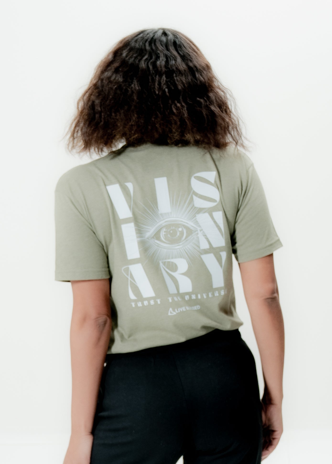 Visionary Tee - Light Olive