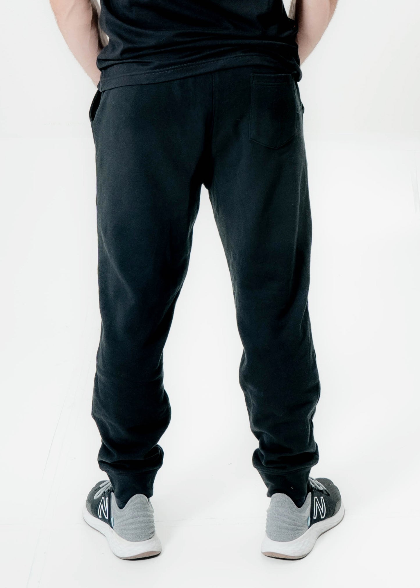 Initial Sweat Pants - Black